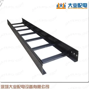 烤漆机房电缆桥架铝合金走线架黑色喷漆走线架铝合金机房走线桥架