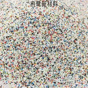 冉鹭树脂砂专业喷砂磨料 航空材料砂 环氧地坪砂30/40 40/60可定制