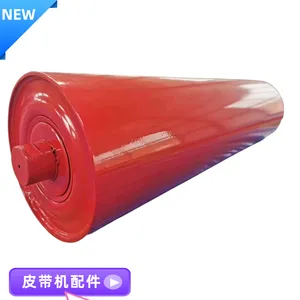 Ф108x380普通托辊 TD4C3带式输送机配件 壁厚3.0矿用平行辊