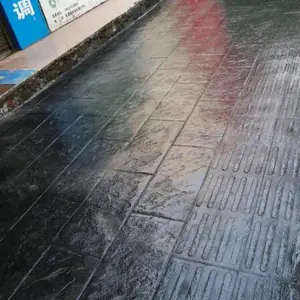 彩色混凝土压模地坪