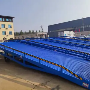 移动登车桥叉车装柜装车液压升降机卸货登高桥斜坡集装箱装卸平台