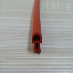 棕色闭孔发泡密封条硅胶 异形密封条