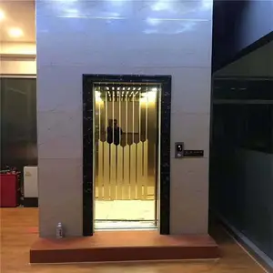 鸿途小型家用电梯 别墅曳引电梯