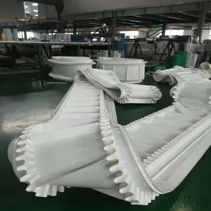 波纹状挡边提升pvc输送带