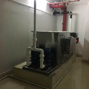 舟山宾馆商业酒店智能一体式隔油器 森湖环保SH-HB-30T气浮式油水分离器加工定制