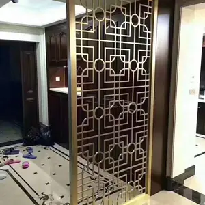 中国风不锈钢屏风