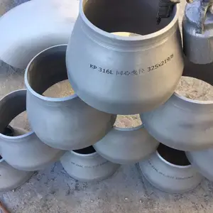 不锈钢304L 316L工业用冲压焊接同心大小头变径异径对焊管多规格可定制