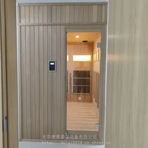 德莱桑拿设备加工厂 香柏木桑拿房汗蒸房招商 源头工厂