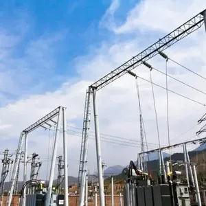 门型构架 变电站构支架 龙门架构 架线龙门架 变电站架线钢构架