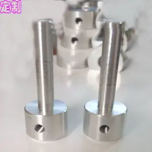 非标定制不锈钢机加件 五金机加工 铝合金自动光标阅读机转轴加 工