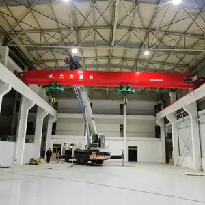 单梁起重机 5吨电动葫芦桥式起重机 无线遥控 车间厂房安装