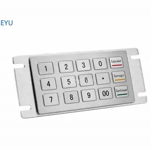 厂家定制矩阵键盘海事用金属防水键盘KY-2150A