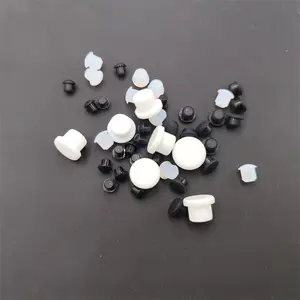 硅胶塞堵头密封异形件耐臭氧老化橡胶帽减震垫