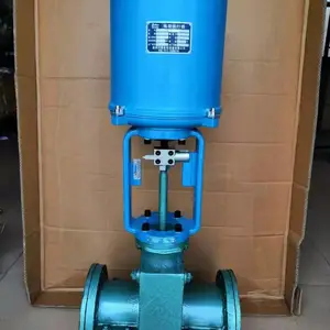 瑞浦ZDLP-16C 电动单座调节阀 铸钢材质法兰连接蒸汽管道用阀门