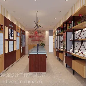 郴州眼镜店装修装饰眼镜柜台定制眼镜展柜制作