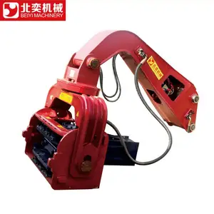 方形预制桩打桩机 防护栏桩打桩机 支护打桩机震动锤