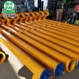 免烧砖厂混凝土搅拌站165/219/273水泥螺旋输送机整套定做