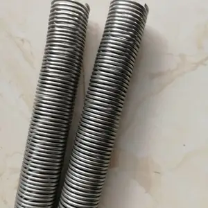 厂家渗水弹簧钢管 不锈钢弹簧管 斯坦普斯管 沥青排水管