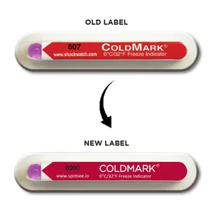 供应美国进口coldmark防冷温度显示标签 温度标贴