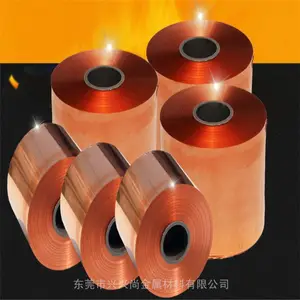 T2镀镍紫铜带 接地紫铜板 纯铜箔 紫铜垫片 厚度0.01/0.05/0.1/0.5mm