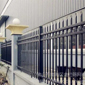 广东河源家庭铁艺围墙锌钢工厂围栏防护美观大方价格实惠活动儿童乐园隔离栏