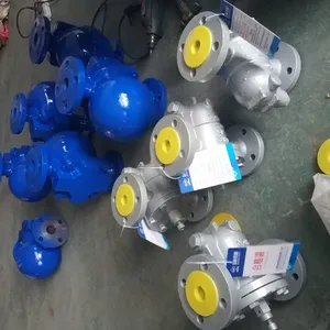 CS45H-40C疏水阀 内部结构是由杠杆系统连接倒吊桶