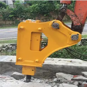 三角形挖掘机破碎锤 68型静音小型破碎锤 百一牌挖掘机风炮