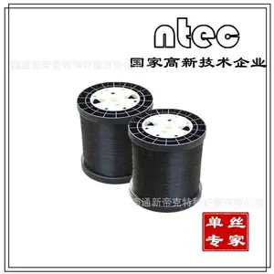 南通新帝克单丝 涤纶单丝0.30mm黑色 黑炭衬衬布用丝 D0300