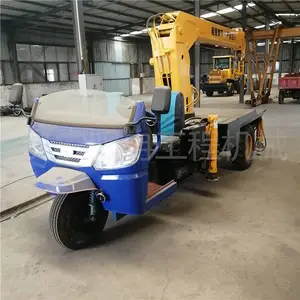 农用建房三轮随车吊 五吨三马子吊机 工地用小型起重机