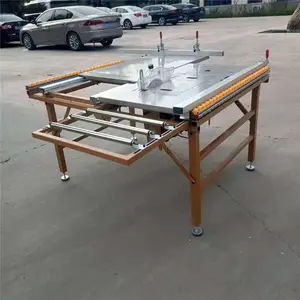 木工推拉锯台折叠精密推台锯无尘子母锯小型木工静音锯