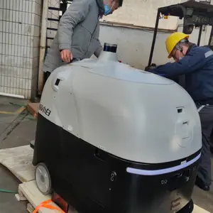 智能机器人洗地机 无人驾驶 减少人工 提高工作效率无人驾驶洗地机蜗小白SC80工业自动清洁机器人