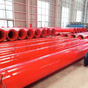 法兰连接矿用涂塑钢管厂家，矿用涂塑钢管报价