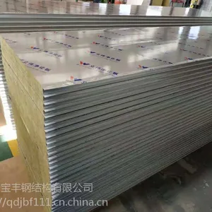 岩棉夹芯板隔断生产厂家,价格合理,青岛立伟金属。