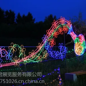 北京 梦幻灯光秀公司 灯海花海 风车展出售 春花