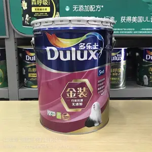 多乐士金装竹炭抗菌5合1无添加内墙乳胶漆18L