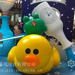 西安泡沫道具抖音泡沫雕塑网红道具工厂