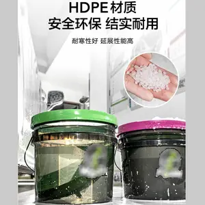 便携式车用洗车水桶车载水桶大号户外水桶13/20L多款式透明水桶