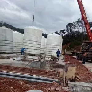 30吨PE塑料水塔_农场圆形水塔_废水水箱厂家价格
