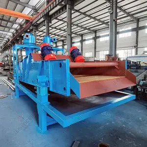 大型高频振动脱水筛 细砂回收一体机洗沙泥浆石粉细砂矿分离设备