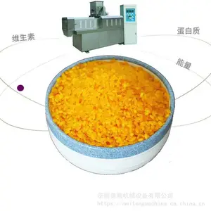 营养合成黄金米加工机器 五谷强化代餐米生产设备