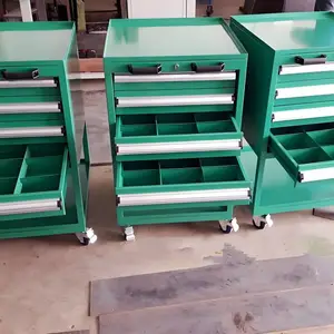 重型五金工具存放柜车间铁皮柜双开门汽修柜