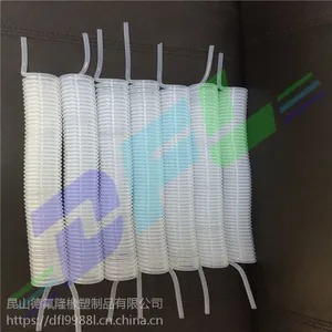 加工定制FEP弹簧管 耐高温耐腐蚀铁氟龙拉力伸长管 F46波纹通气管