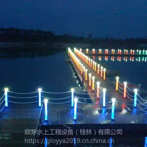 浮桥厂家欧芽浮桥价格水上栈道安装