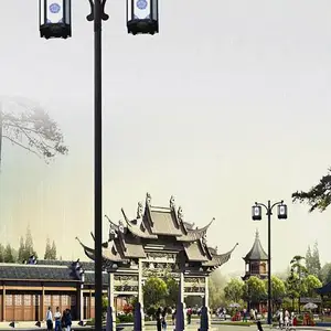 供应全国 5.5米市电灯杆