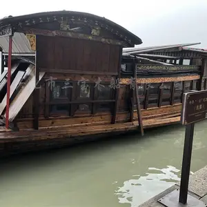 湖南衡阳室内展示10米画舫船复原价格