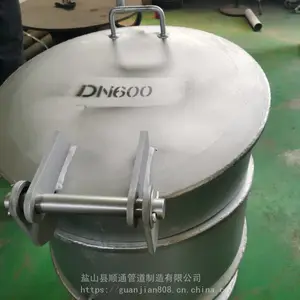 ��������DN600��ѹ�˿� Q235B�ඥ�˿������Ż�