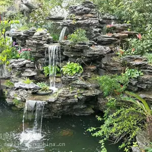 中英石天然原石 盆景石附树石叠石峰石鱼池假山石