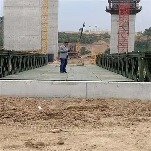 四川贝雷架设计 可以在工厂中预制 结构稳定
