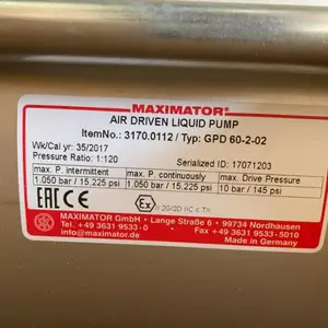 ��Ӧ MAXIMATOR ����Һ�� GPD 60-2-02