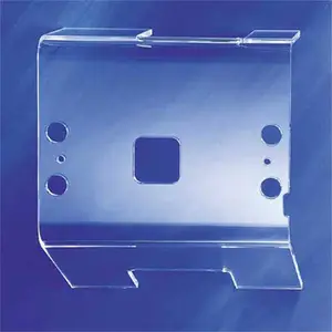 司允UL94-V0透明PC面板加工1.5mmpc阻燃板折弯雕刻防火耐力板